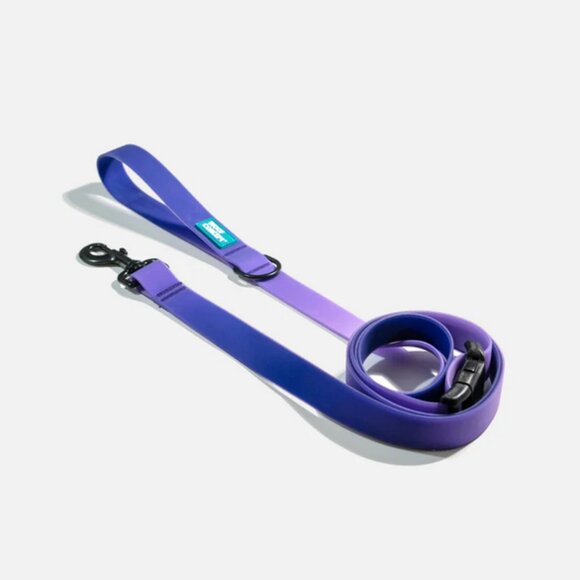 Waterproof Dog Leash Size L in Purple Ombre by "Woof Concept" - Picture 7 of 9